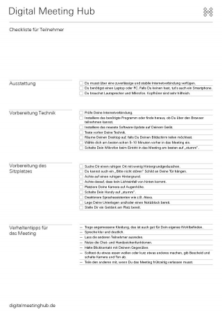 Teilnehmer-Checkliste downloaden